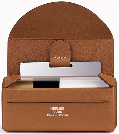 hermes lipstick case with mirror.